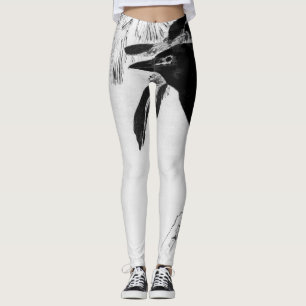 LEGGING IMPRESSÃO DE COBERTURA NEGRA DO JAPONÊS