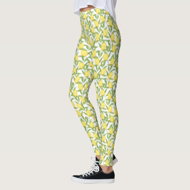 Legging Impressão de Limões All-Over (Esquerda)