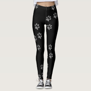 Legging Impressão de pata