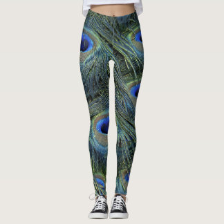 Legging Impressão de Pavock Feather