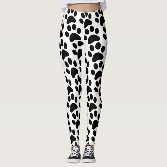 Legging Impressão de Paw (Frente)