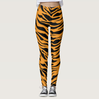 Legging impressão de pele animal