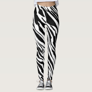 Legging impressão de pele animal