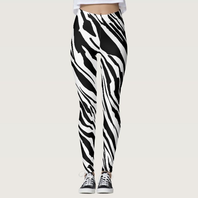 Legging impressão de pele animal (Frente)