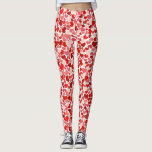 Legging Impressão do coração<br><div class="desc">Pernas de impressão do coração</div>