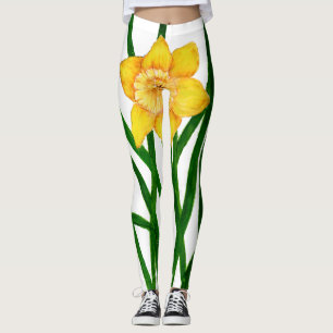 Legging Impressão dos trabalhos de arte da pintura da