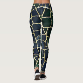 Legging Impressão em animais da Tortoise Shell