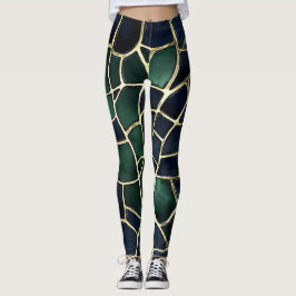 Legging Impressão em animais da Tortoise Shell