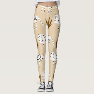 Legging Impressão Leopardo: Padrão do Eterno.