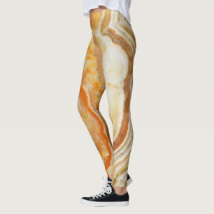 Legging Impressão Marble Brown & Beige