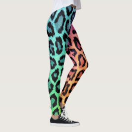 Legging Impressão Rainbow Lepard