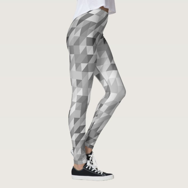 Legging impressão triangular moderna (Direita)