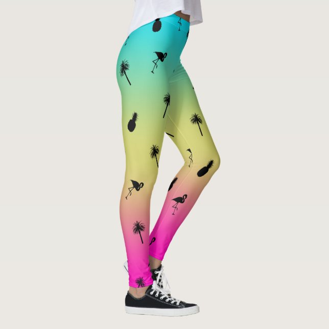 Legging Impressão tropical (Direita)