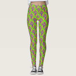 Legging Impressão Vagamente Rosas