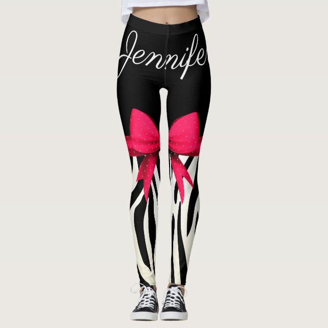 Legging Impressão Zebra (Frente)