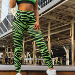 Legging impressão Zebra limão<br><div class="desc">Estas leggings de impressão zebra são desenhadas com uma reviravolta cativante, com faixas de zebra verde limão que acrescentam um toque ousado e vibrante ao padrão clássico de zebra. A combinação única do padrão tradicional da zebra com a matiz impressionante do verde limão cria um olhar impressionante e atraente que...</div>