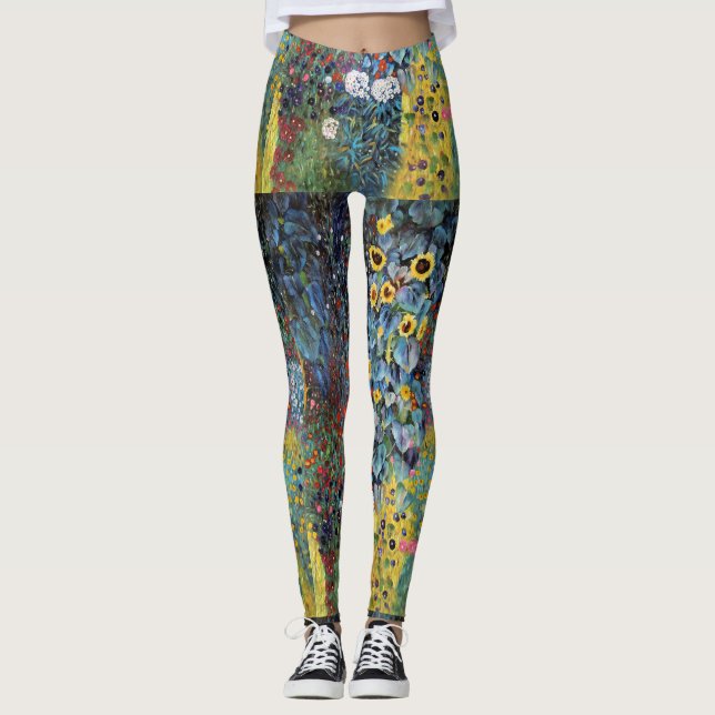 Legging Impressionista Wildflower (Frente)