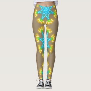 Legging Impressões Caleidoscópio