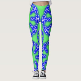 Legging Impressões de caleidoscópio