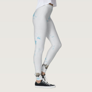 Legging Impressões de Gato Siamês Snowshoe Maureen Girard