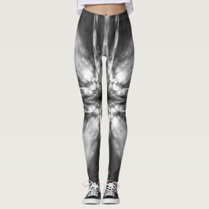 Legging Impulso preto e branco