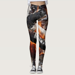 Legging Incêndio de madeira