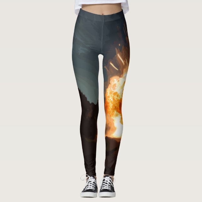Legging Inferno (Frente)