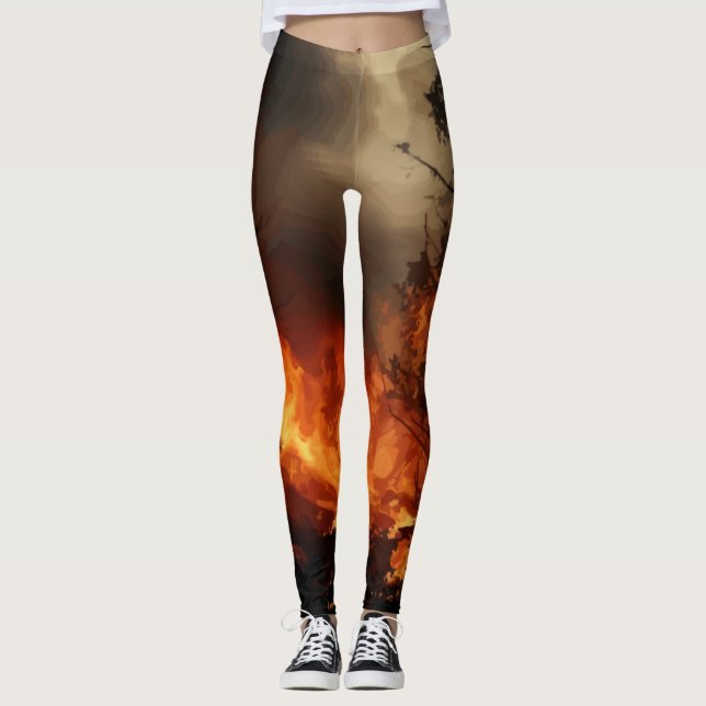 Legging Inferno (Frente)
