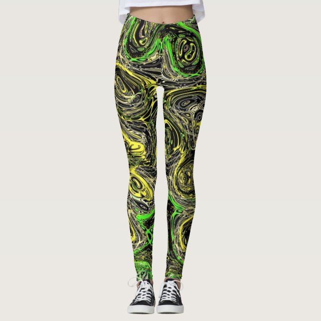 Legging Inferno e pesadelo (Frente)