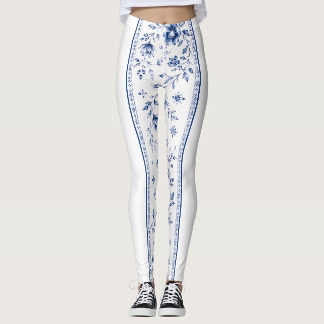 Legging inspirada na Botânica Escandinava (Frente)