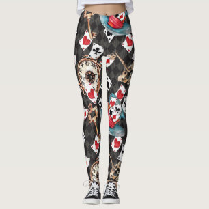 Legging Inspirada Por Alice No País das Maravilhas