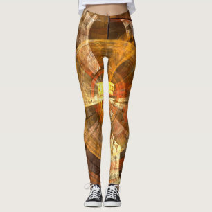Legging Integridade Abstrato Art
