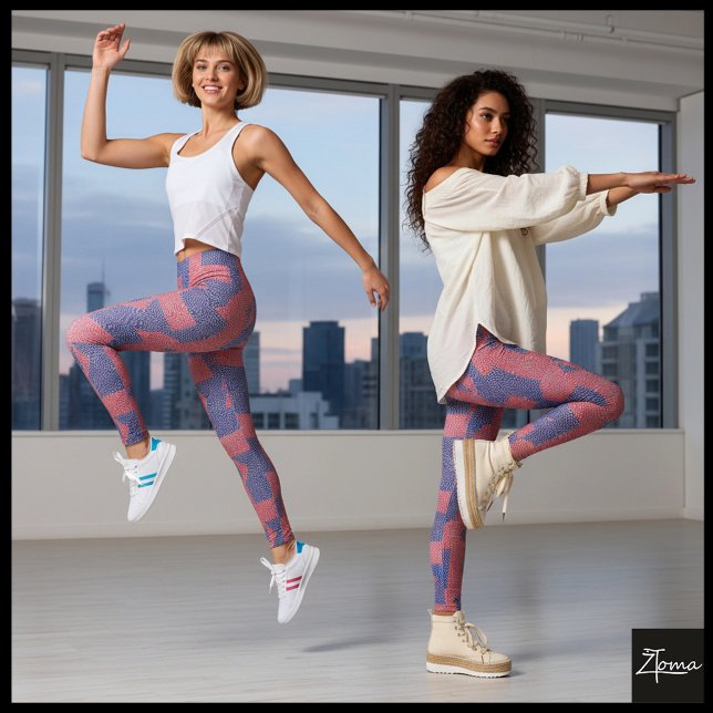 Legging Interferência de onda (Criador carregado)