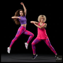 Legging Interferência de onda