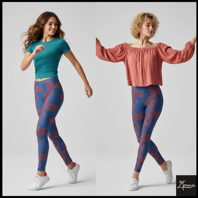Legging Interferência de onda (Criador carregado)