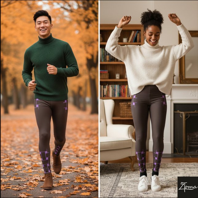 Legging Interlace Pattern - Gondola (Criador carregado)