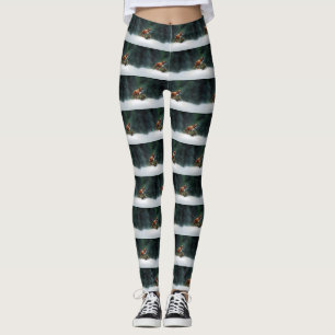 Legging Inverno de neve de Natal Boxer