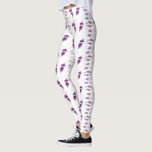 Legging Ioga branco pálido de meditação ioga 