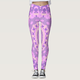 Legging Ioga clara preta cor-de-rosa de LuLaRoe da mandala