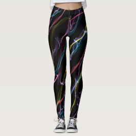 Legging Ioga colorida legal bonito