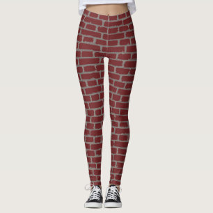 Legging Ioga da parede de tijolo