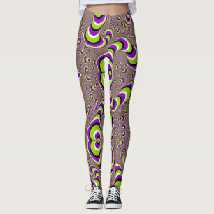 Legging Ioga de roda da ilusão