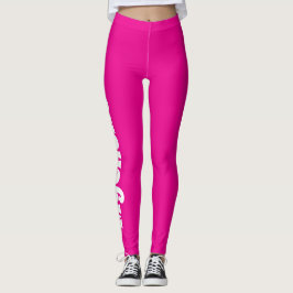 Legging Ioga e pilates personalizados retrorrosados
