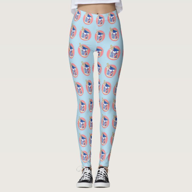 Legging iogurte de morango (Frente)