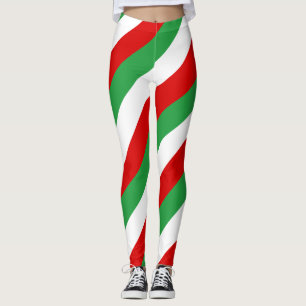 Legging Irã - Cores de Bandeiras Nacionais com Strike Diag