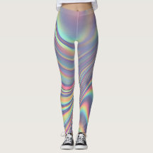 Iridescent Holographic Swirl Texture