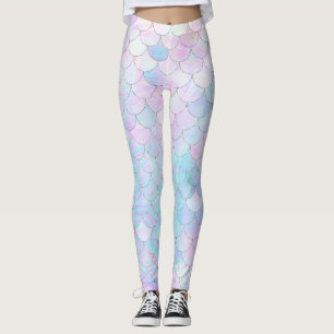 Legging Iridescente Holográfico da Sereia Roxa