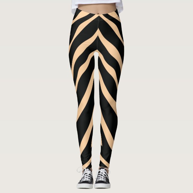 Legging iris black linear towy (Frente)