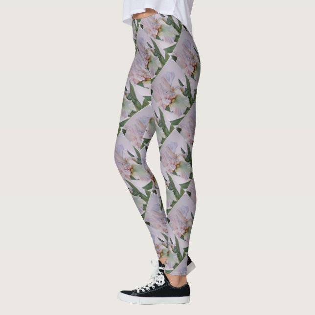 LEGGING IRIS BRANCOS DELICADOS | LEGISLAÇÕES FLORÍVEIS (Esquerda)