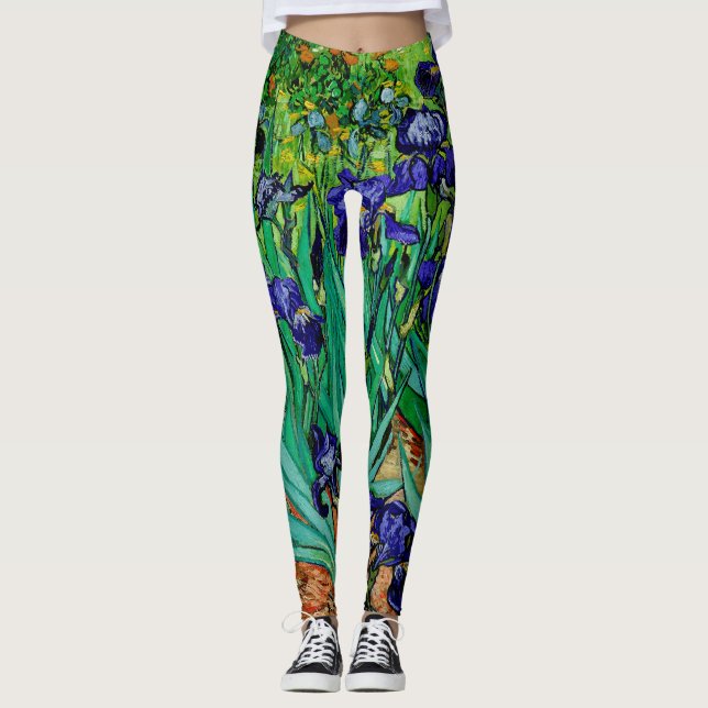 Legging Íris de Van Gogh em St. Remy (Frente)